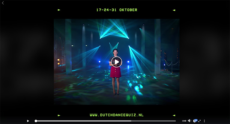 Philips Tv Sound Supports The Dutch Dance Quiz Tp Vision