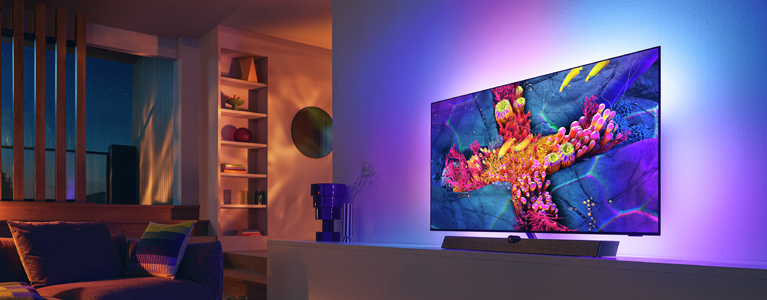 Two new OLED+ models added to the Philips 2022 Ambilight TV range - TP  Vision