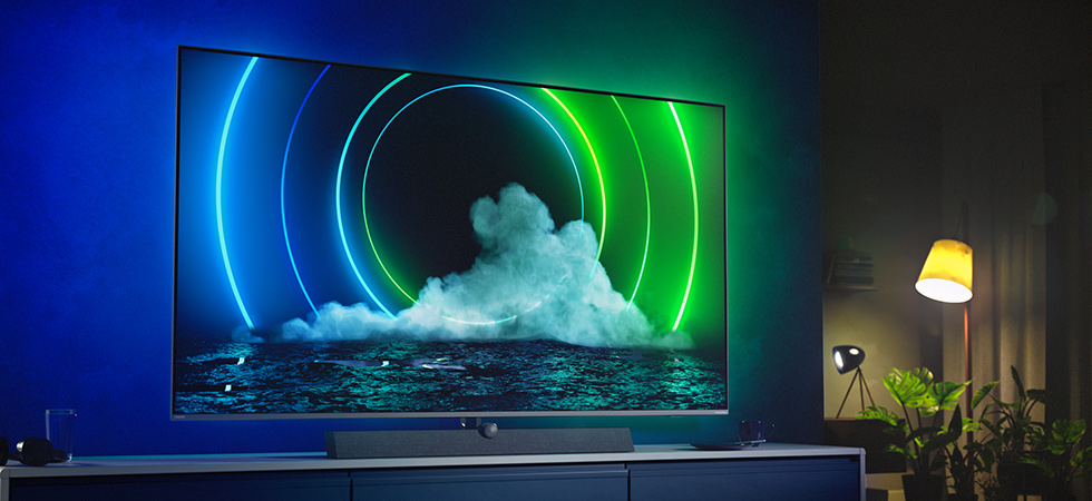 Philips new OLED807 Ambilight TV - TP Vision